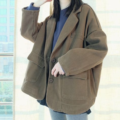 Winter Coats Women Cold Weather, Short Jackets, Plus Size Jackets, Warm Cardigan, Clothing Designs, Cotton Jumpsuit, Plus Size Vintage, Cotton Coat, Unisex Jacket