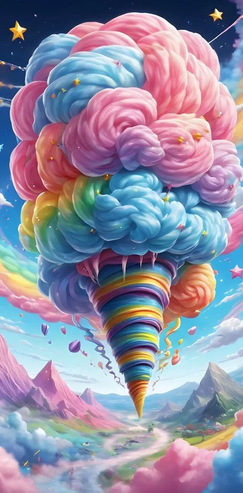 Tornado Wallpaper, Zedge Wallpapers, Rainbow Cotton Candy, Teacher Board, Teacher Boards, Iphone Wallpaper Images, Wallpaper Images, Pretty Stuff, Food Trucks