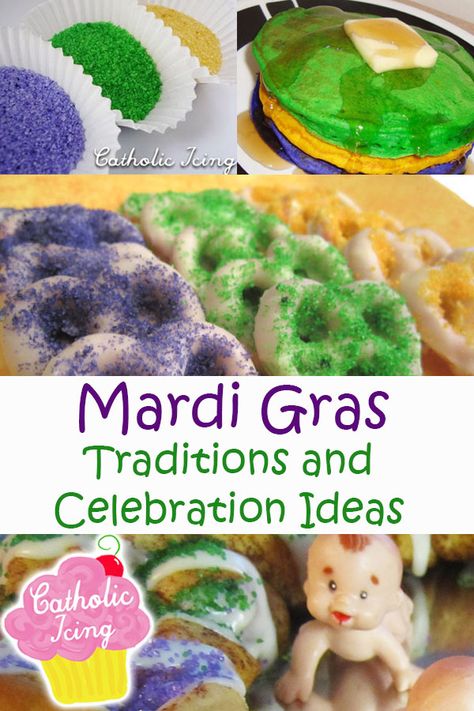 Mardi Gras Activities, Mardi Gras Kid, Fat Tuesday Party, Mardi Grad, Pancake Tuesday, Madi Gras, King Cake Recipe, Mardi Gras Crafts, Liturgical Year