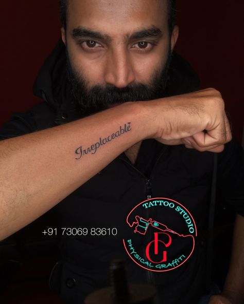 Rashmika mandana tattoo ,irreplaceable tattoo #tattoopayyanur #kalinkumar Rashmika Mandana Tattoo, Irreplaceable Tattoo, Arms Tattoos, Strong Tattoos, Lion Head Tattoos, Tattoos For Black Skin, Head Tattoos, Name Tattoos, Forearm Tattoos