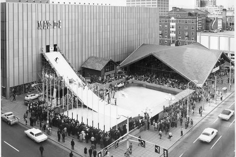 What Ever Happened To A Denver Department Store’s Lavish Winter Displays? | Colorado Public Radio Winter Displays, Denver History, Store Building, Colorado Towns, Colorado Winter, Living In Colorado, Winter Photos, What Ever, Department Stores