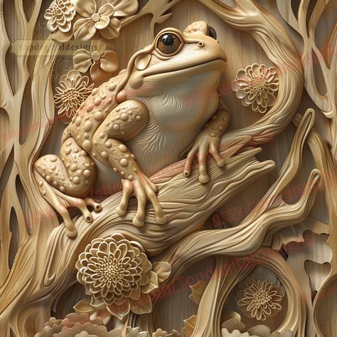 Object References, Wood 3d, Frog Frog, Cnc Art, Raster Image, Wood Burning Patterns, Cnc Projects, Funny Frogs, Laser Engraving Machine