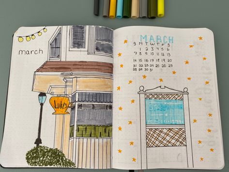 Bullet Journal Gilmore Girls Theme, Gilmore Girls Bullet Journal, Ballet Journal, March Bullet Journal, Journaling Aesthetic, Morning Board, Ideas Journal, Bullet Journel, Planner Aesthetic