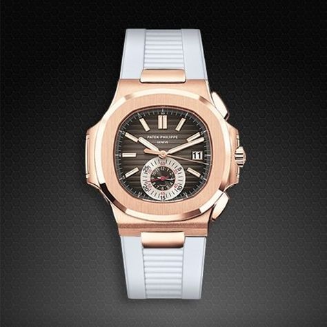 Patek Philippe Nautilus, Patek Philippe, Gold Watch, Rolex Watches, Rolex, White