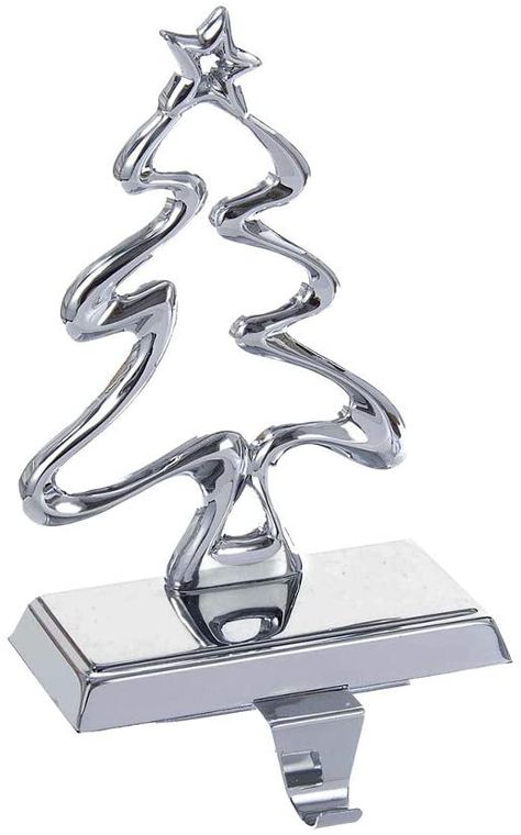 Kurt Adler Metal Tree Stocking Holder Tree Stocking Holder, Metal Tree Sculpture, Stocking Holder, Stocking Tree, Kurt Adler, Tree Sculpture, Metal Tree, Stocking Holders, Tree Topper