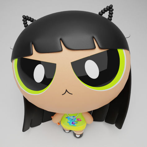 Newjeans Haerin in powerpuff style 3D Haerin Powerpuff, Powerpuff Icon, Newjeans Cute, Cute Profile, Newjeans Kpop, Moon Pictures, Pop Memes, Powerpuff Girls, Style Profile