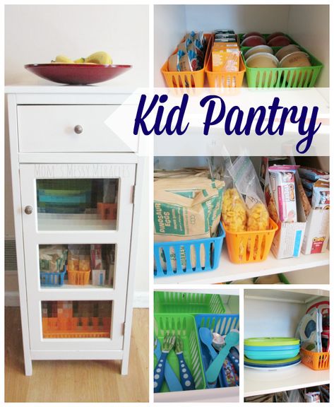 Kid Pantry, Stylish Bedroom Design, Small Kitchen Organization, Stylish Bedroom, Dressing Room Design, Kids Kitchen, Home Decorators, Kids Snacks, Pantry Organization