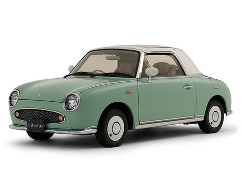 Nissan | Heritage Collection | Figaro Figaro Car, Nissan Figaro, Tokyo Motor Show, Car Culture, Heritage Collection, Car Photography, Interior Trim, Japanese Cars, Car Lover