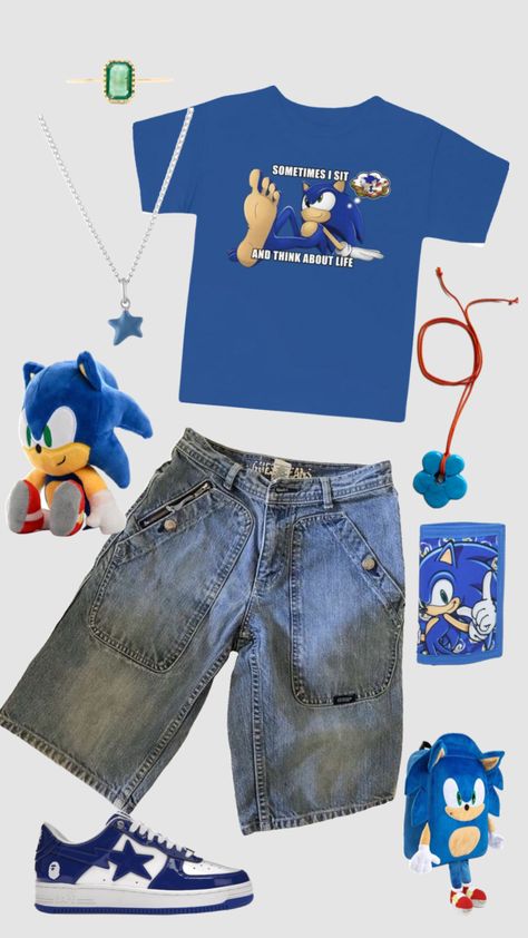 #sonicthehedgehog #sonic #outfitinspo #outfit #outfits #inspo #clothes #clothesinspo #soniccore #soniciscool