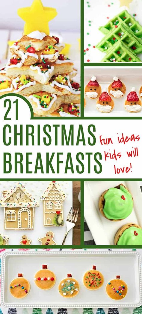 christmas breakfast ideas for kids Cute Christmas Breakfast, Christmas Breakfast Ideas For Kids, Breakfast Toddler, Smores Hot Chocolate, Santa Breakfast, Christmas Breakfast Ideas, Easy Christmas Breakfast, Christmas Pancakes, Breakfast Ideas For Kids