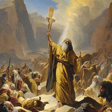 🔥 After Moses received the commandment "Thou Shall Not Kill" on Mt. Sinai, it's mind-boggling to learn that God ordered him to kill 3,000 people for worshipping the golden calf. 🤯 This raises some deep questions about the moral and ethical complexities surrounding religious teachings and divine commands. This incident challenges our understanding of the principles of mercy, forgiveness, and justice. How can we reconcile the commandment not to kill with the act of mass punishment for idolatry... Thou Shall Not Kill, The Golden Calf, Mt Sinai, Golden Calf, Deep Questions, The Act, How Can, The Golden, Worship