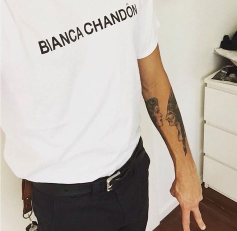 Bianca Chandon Bianca Chandon, Mens Casual, Shirt Ideas, Summer Collection, Cool Kids, Streetwear Fashion, Men's Fashion, Tee Shirt, Casual Wear