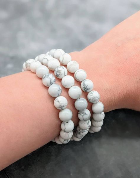 White Howlite Jewelry, Howlite Jewelry, Howlite Crystal, Howlite Bracelet, Star Chain, White Howlite, Jewelry Crystal, Bracelet Gemstone, Gemstone Beaded Bracelets