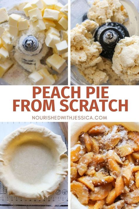 You're going to love this Peach Pie with Homemade Crust recipe, perfect for fresh or frozen peaches. This recipe combines a sweet peach filling with a buttery, flaky pie crust made entirely from scratch. With simple ingredients and easy-to-follow instructions, you can create a beautiful and tasty summer dessert. Whether you're baking for a special occasion or just craving a sweet treat, this peach pie is the best recipe for summer! Peach Pie Filling Recipes, Homemade Peach Pie, Easy Peach Pie, Summer Pie Recipes, Buttery Flaky Pie Crust, Peach Pie Recipe, Peach Filling, Fresh Peach Pie, Homemade Crust