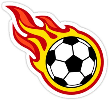 Football Stickers Design, Soccer Ball Sticker, Super Strikas, Kdrama Stickers, Soccer Stickers, Ball Stickers, Fire Sticker, Soccer Drawing, Football Background