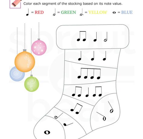 Music-Worksheets-Holidays-Note-Value-002 Elementary Music Worksheets Free Printable, Music Note Worksheets Free Printables, Christmas Music Worksheets, Music Rhythm Worksheets, Piano Worksheets, Free Music Theory Worksheets, Music Math, Music Activities For Kids, Music Theory Worksheets