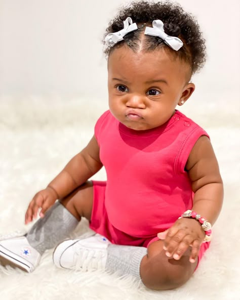 Curly Infant Hairstyles, Raya Hairstyles, Newborn Hairstyles, Toddler Girl Hairstyles Curly, April Hairstyles, Afro Hairstyles For Kids, Baby Afro, Black Baby Hairstyles, Black Baby Girl Hairstyles