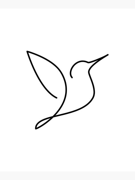 Drawing Of A Hummingbird, Hummingbird Outline Drawings, One Line Small Tattoo, Simple Traceable Designs, Tattoo Easy Design, Drawing A Hummingbird, How To Draw A Hummingbird Easy, Small Line Drawings, How To Draw Hummingbird