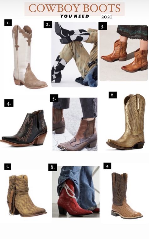 Visit this blog post to learn how to style different cowboy boot trends on Nashville Wifestyles! If you are looking for fun and awesome cowboy boots outfit ideas for women, then this is the article for you! Get inspired by this trendy style Nashville cowboy boots outfit. There's nothing more than wearing cowboy boots for women while traveling in Nashville or around Texas! Be sure to try out this cowboy boots street style looks this Spring and Summer. #cowboy #cowboyboots Boots Outfit Ideas For Women, Ankle Cowboy Boots Outfit, Cowboy Boots Street Style, Summer Cowboy, Boots Street Style, Style Cowboy Boots, Nashville Fashion, Cowboy Boots Outfit, Cowboy Boot Outfits