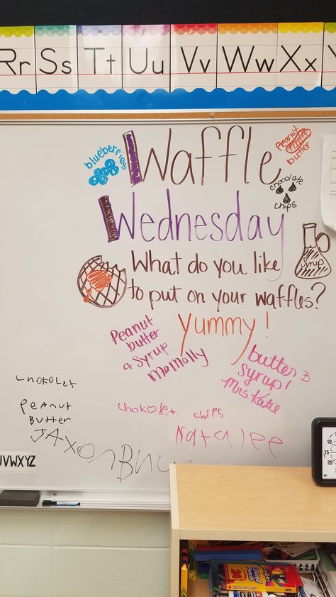 Wednesday Question Of The Day Classroom, Wednesday Whiteboard Question, Wednesday Question Of The Day, Whiteboard Messages Wednesday, Wednesday Morning Meeting Questions, Wednesday Bell Ringer, Wednesday Whiteboard Message, Wednesday Board Prompt, Classroom Question Of The Day