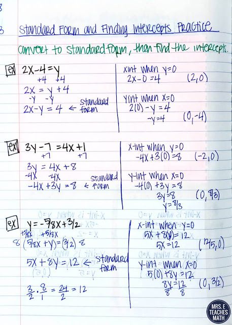 I used these foldables and interactive notebook pages as notes for my algebra 1 students.  My students were engaged while learning about slope and writing equations of lines! Algebra Notes, High School Algebra, College Math, Teaching Math Strategies, Were Engaged, Writing Equations, College Algebra, School Algebra, Notebook Pages