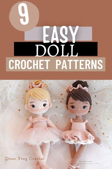 EASY DOLL CROCHET PATTERNS CrochetProjects, DIYCrochet, CrochetPatterns Crochet Baby Doll, Fancy Crochet, Baby Afghan Crochet Patterns, Doll Amigurumi Free Pattern, Easy Amigurumi, Doll Patterns Free, Frocks Design, Classic Characters, Crochet Fairy