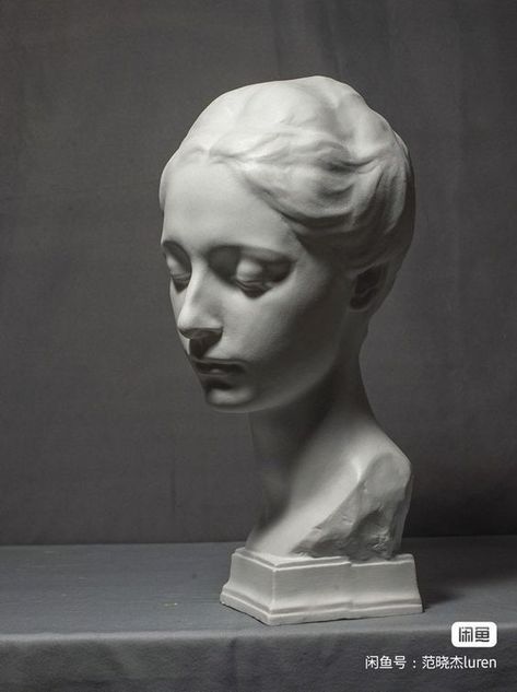 Plaster Figure Sculpture, Sculpture Portrait, Italian Girl, Life Drawing Reference, Sculpture Head, Classic Sculpture, Rude People, 얼굴 드로잉, Head Sculpture