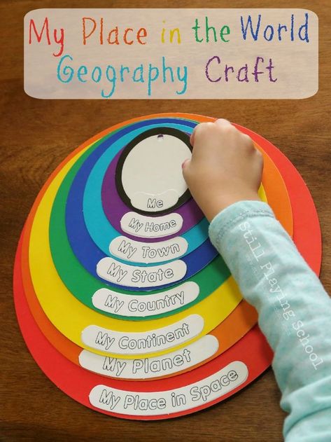 Preschool Social Studies, Geography Project, Study Craft, Montessori Geography, Maluchy Montessori, Geography For Kids, Geography Activities, Sistem Solar, Teaching Geography