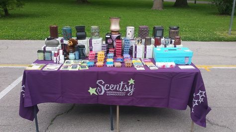 Here is my Scentsy vendor booth!  Ask me about ideas for booth space! Scentsy Craft Show Displays, Scentsy Booth Display Ideas, Scentsy Table Display, Scentsy Booth, Vendor Events Displays, Scentsy Consultant Marketing, Scentsy Display, Scentsy Sample Ideas, Scentsy Pictures