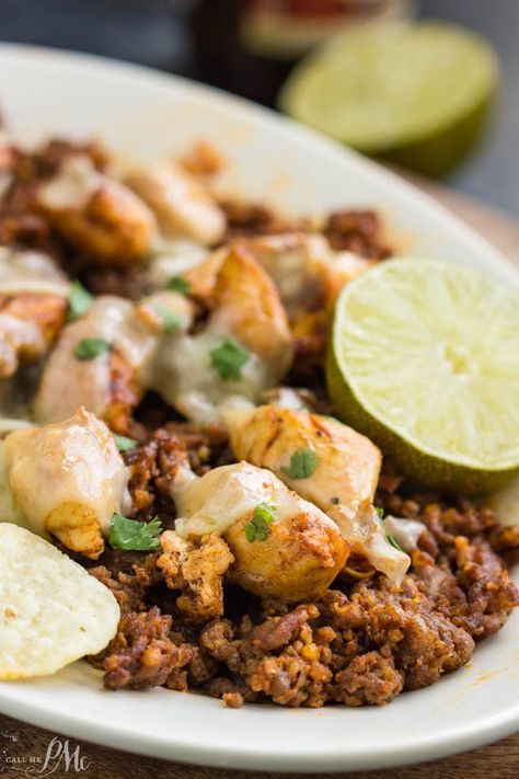 Chicken And Chorizo Tacos, Chori Pollo, Recipes With Chorizo Sausage, Dinners Mexican, Chicken Chorizo Recipe, Chorizo Recipes Dinner, Chorizo Chicken, Mexican Entrees, Pollo Teriyaki