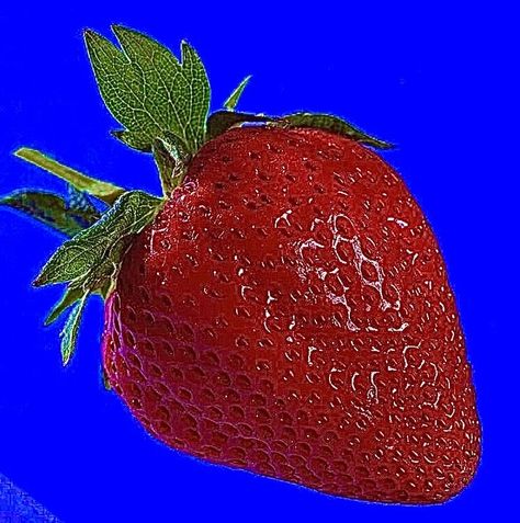 Strawberries Aesthetic, Eating Strawberry, One Strawberry, Strawberry Aesthetic, Inside Of Me, Arte 8 Bits, Dreamcore Weirdcore, Wall E, Instagram Pics