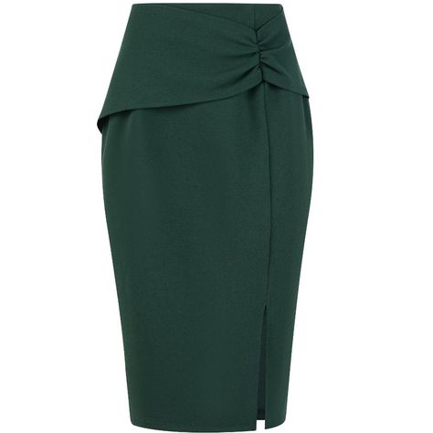 Midi pencil skirt outfit