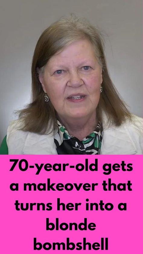 70-year-old gets a makeover that turns her into a blonde bombshell 70 Year Old Women, Fall Blonde Hair Color, Fall Blonde Hair, Dimensional Blonde, Fall Blonde, Lob Haircut, Blonde Pixie, Prom Hairstyles, Blonde Bombshell