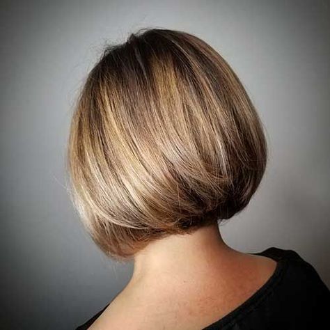 bob-hairstyle.com, Back View Of Bob Haircuts; angled, dark, stacked, a line graduated, blonde, hairstyles 2019 and hair cuts. Cameron Bure Hairstyles, Bob Haircut Back, Candace Cameron Bure Hairstyles, Hair Back View, Layers Medium Hair, Bob Haircut Back View, Haircut Back View, Bob Hairstyles 2018, Haircut Back