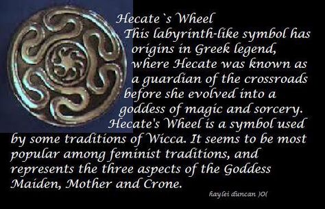 Hecate- Pinned by The Mystic's Emporium on Etsy Hecate Spells, Greek Pagan, Hecate Tattoo, Astral Energy, Hecate Symbol, Grey Witch, Goddess Hekate, Spiritual God, Goddess Magick