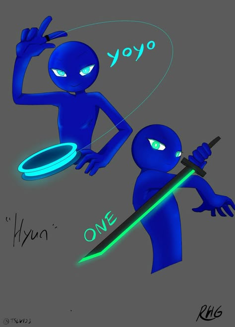 Weaponized Yoyo Art, Stickman Oc, Hyun Dojo, Rhg Stickman, Hyun's Dojo, Marvel Character Design, Stick Figure Animation, Alan Becker, Anime Boy Hair