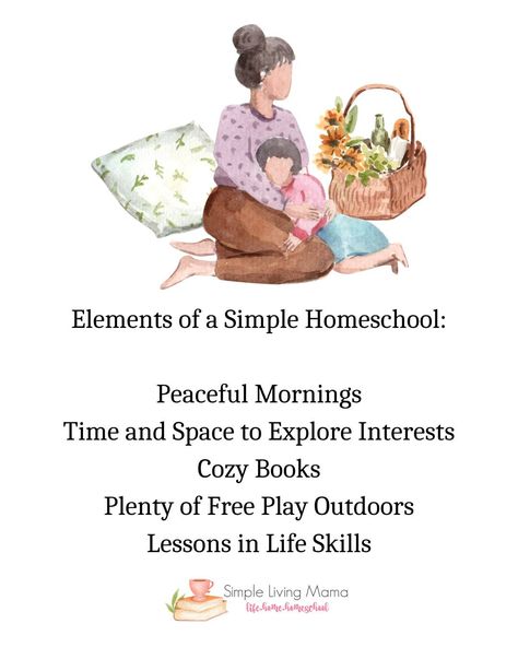 I want to give my children a sweet and simple life and that radiates through our homeschool. We enjoy slow and peaceful mornings, lots of time to explore interests, lots of great, living books read cozied up on the couch or bed, plenty of free play outdoors, and of course, lots of lessons in life skills that they will actually use! #simplehomeschool #simpleliving #slowliving #homeschoolmom #charlottemasonhomeschool #homeeducation Slow Living Homeschool, Lessons In Life, Charlotte Mason Homeschool, Living Books, Free Play, Home Education, Homeschool Mom, Slow Living, Outdoor Play