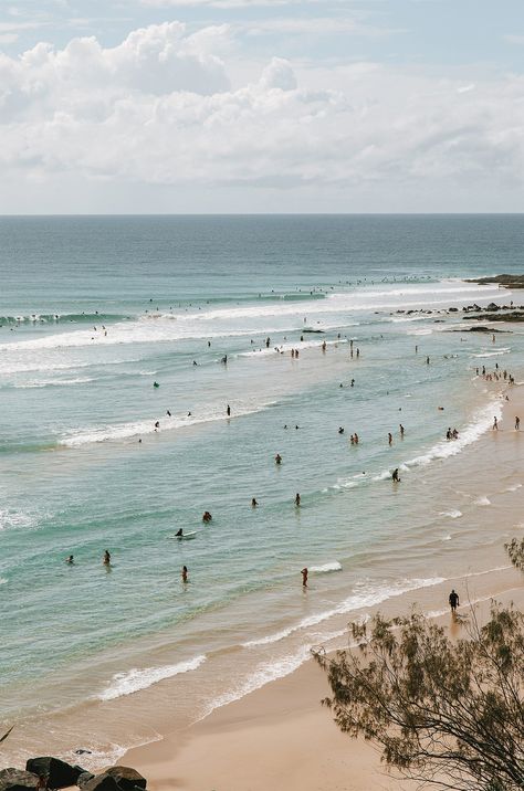 Rainbow Bay, Gold Coast QLD Australian Summer, Australian Beaches Aesthetic, Gold Coast Beach, Australia Gold Coast, Broad Beach Gold Coast, Stradbroke Island, Australian Photography, Gold Coast Australia, Coastal Prints