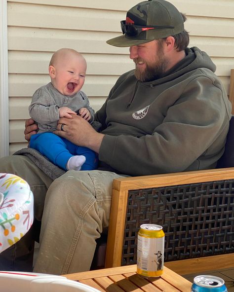 The only thing better than you being my husband is our son having you as a dad. Watching Emerson light up when you walk through the door after work is my favorite to watch! Ive loved watching you become a dad !It’s one of my favorite parts of our love story! You do so much for our family and we are grateful for everything my love! Happy 1st father day!!!!!! We love you. ❤️ Grateful For Everything, Our Love Story, We Are Grateful, Better Than Yours, My Favorite Part, The Door, My Husband, Our Love, My Love