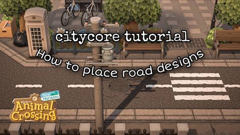 Come support my youtube! New tutorial video is up using @crossingkokiri lovely road design i used on Hiun city. My goal is to hit 1k… Animal Crossing Road Path Code, Animal Crossing Road, Animal Crossing Road Codes, Horrible Gaming, Horizon City, Cottagecore Animal Crossing, Urban Island, City Island, Acnh Design