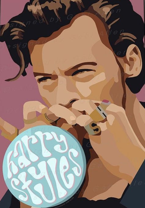 Harry Styles Glass Painting, Harry Styles Digital Art, Harry Styles Pop Art, Harry Styles Artwork, Harry Styles Art, Harry Styles Painting, Harry Styles Face, Harry Styles Drawing, Harry Styles Poster