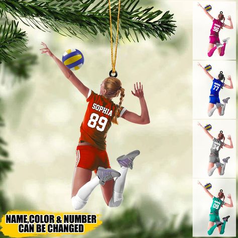 Facamart Volleyball Uniform, Volleyball Ornaments, Volleyball Christmas, Thanksgiving Tree, Xmas 2022, Volleyball Game, Volleyball Gifts, Volleyball Player, Volley Ball