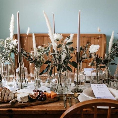 6pc Mini Tan Pampas Grass/ Dried Floral/ Dried Reed Pampas | Etsy Brown Pampas, Cheap Wedding Table Centerpieces, Emma Hill, Cliff Side, Vintage Weddings, Wedding Breakfast, Dried Floral, Wedding Table Centerpieces, Dried Flower Arrangements