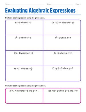 Next stop: Pinterest Algebra Expressions, Algebraic Expressions Worksheet, Algebraic Expressions Activities, Algebraic Expression, Equivalent Expressions, Simplifying Algebraic Expressions, Evaluating Algebraic Expressions, Sixth Grade Math, Algebraic Expressions