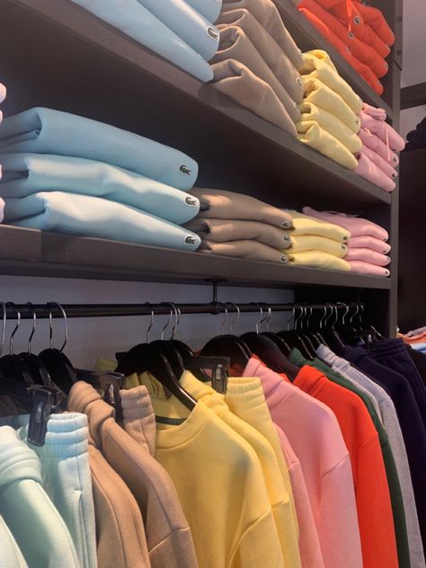 #lacoste #shopping #aesthetic #clothes #clothing #pastel #fashion #fashionaddict Lacoste Aesthetic, Lacoste Clothing, Shopping Aesthetic, Pastel Fashion, Fit Check, Fashion Addict, Aesthetic Clothes, Clothing Brand, Pastel