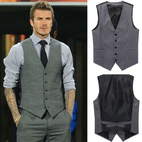 Men-s-Vest (tee) Waiste Coat Men, Vest And Pants Outfit Men, Grey Waistcoat Men Outfit, Men Waist Coat Styles, Coat Vest Outfits, Waist Coat Men Wedding, Vest Coat For Men, Mens Tweed Vest, Waist Coat Men