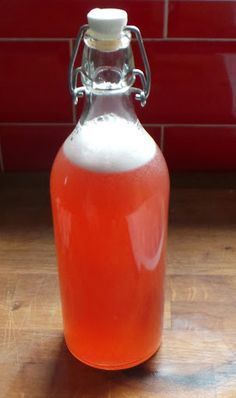 Recipe: Rhubarb Cordial - A Truly British Family - Consumer champions of manufacturing & farming Booze Fruit, Homemade Cordial, Cordial Recipes, Rhubarb Cordial, Liqueur Recipes, Rhubarb Juice, Cordial Recipe, Rhubarb Syrup, Hp Sauce