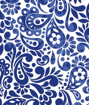 Batik Scroll Royal Blue Gift Wrapping Roll 24" X 16' - All Occasion Gift Wrap Paper Blue Gift Wrapping, Batik Art, Diy Artwork, Batik Design, Batik Pattern, Seasons Art, Blue Pottery, Blue Gift, Gift Wrapping Paper