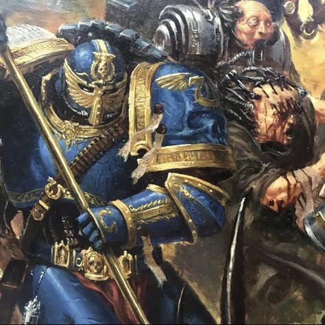 Ultramarines Art, Karl Kopinski, Space Marine Art, Warrior King, Honor Guard, The Horus Heresy, Warhammer 40k Art, Warhammer Art, Power Armor