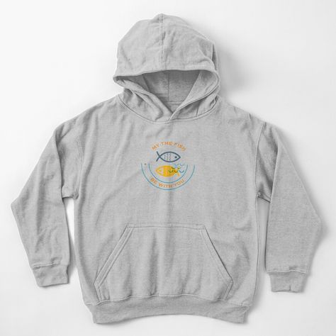 " MY THE FISH BE WITH YOU " Kids Pullover Hoodie by aymanbob21 | Redbubble Mining Truck, Unfortunate Events, A Series Of Unfortunate Events, Jack Black, Holidays With Kids, Hoodie Design, A Series, Chiffon Tops, Pocket Pouch